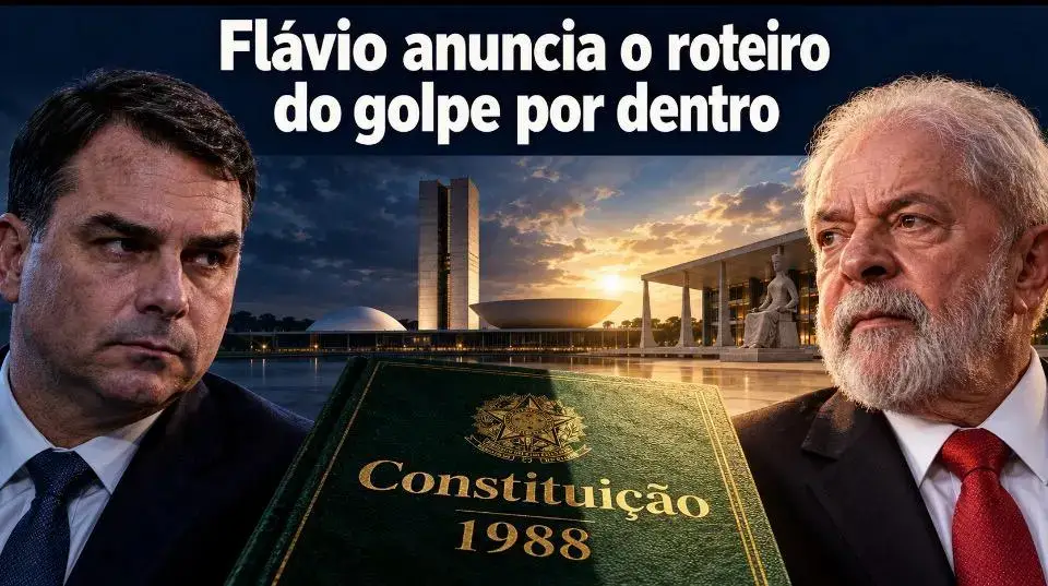 Flávio anuncia o roteiro do golpe por dentro 